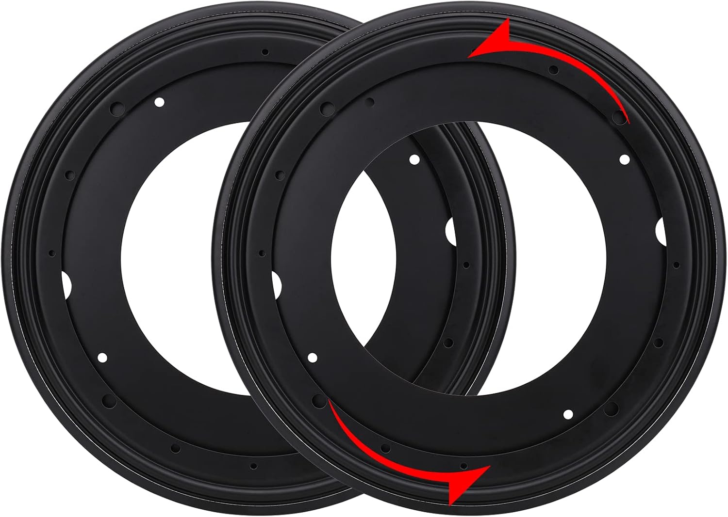 CEE 2Pack 12inch Round Lazy Susan Turntable Bearing Plate 516” Thick ...