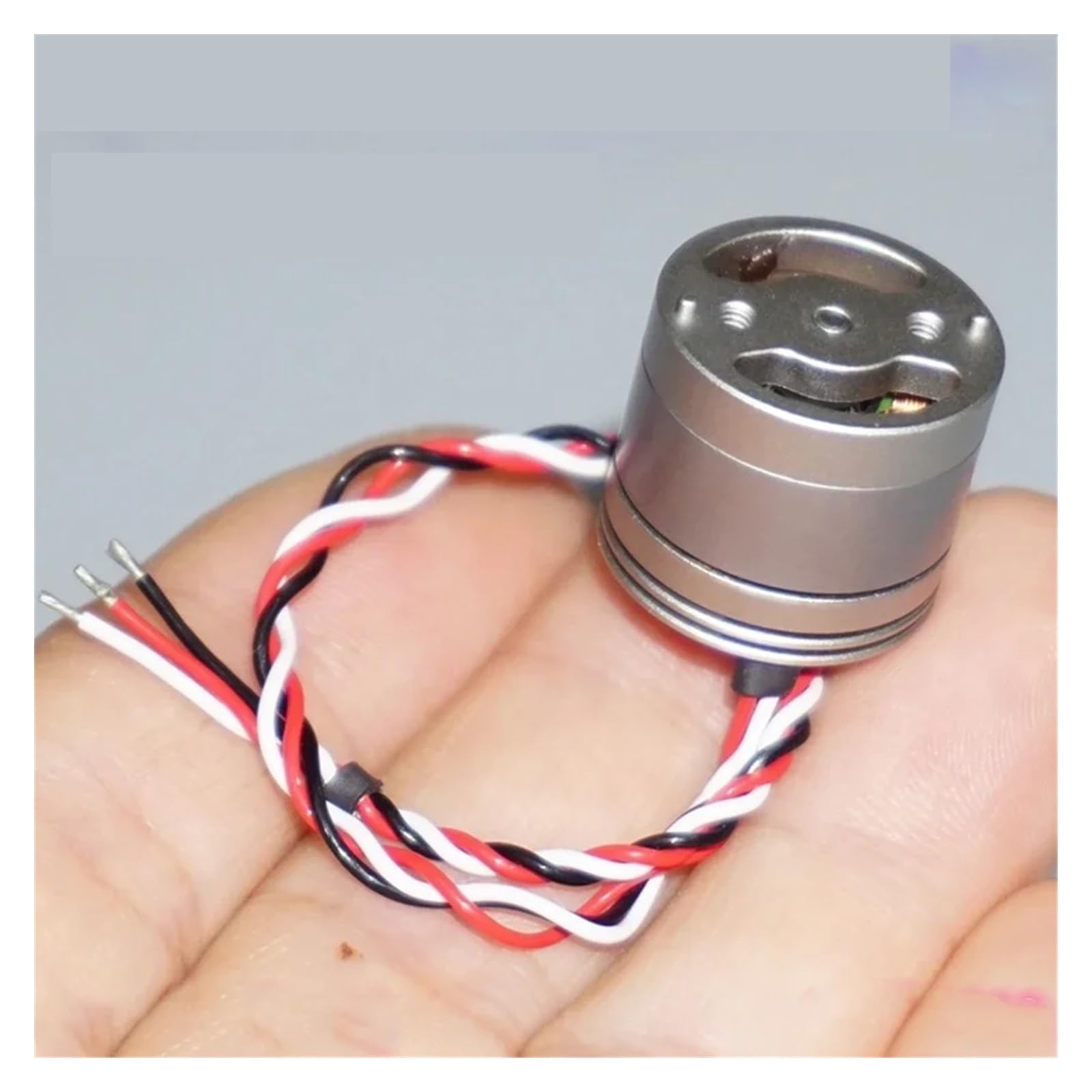QWZTAEOZA 2200KV 18mm 3-Phase 1406 Brushless Electronic Starter High Speed 2S-3S 26500RPM Outer Rotor BLDC RC Drone FPV Quadcopter Aircraft Engine