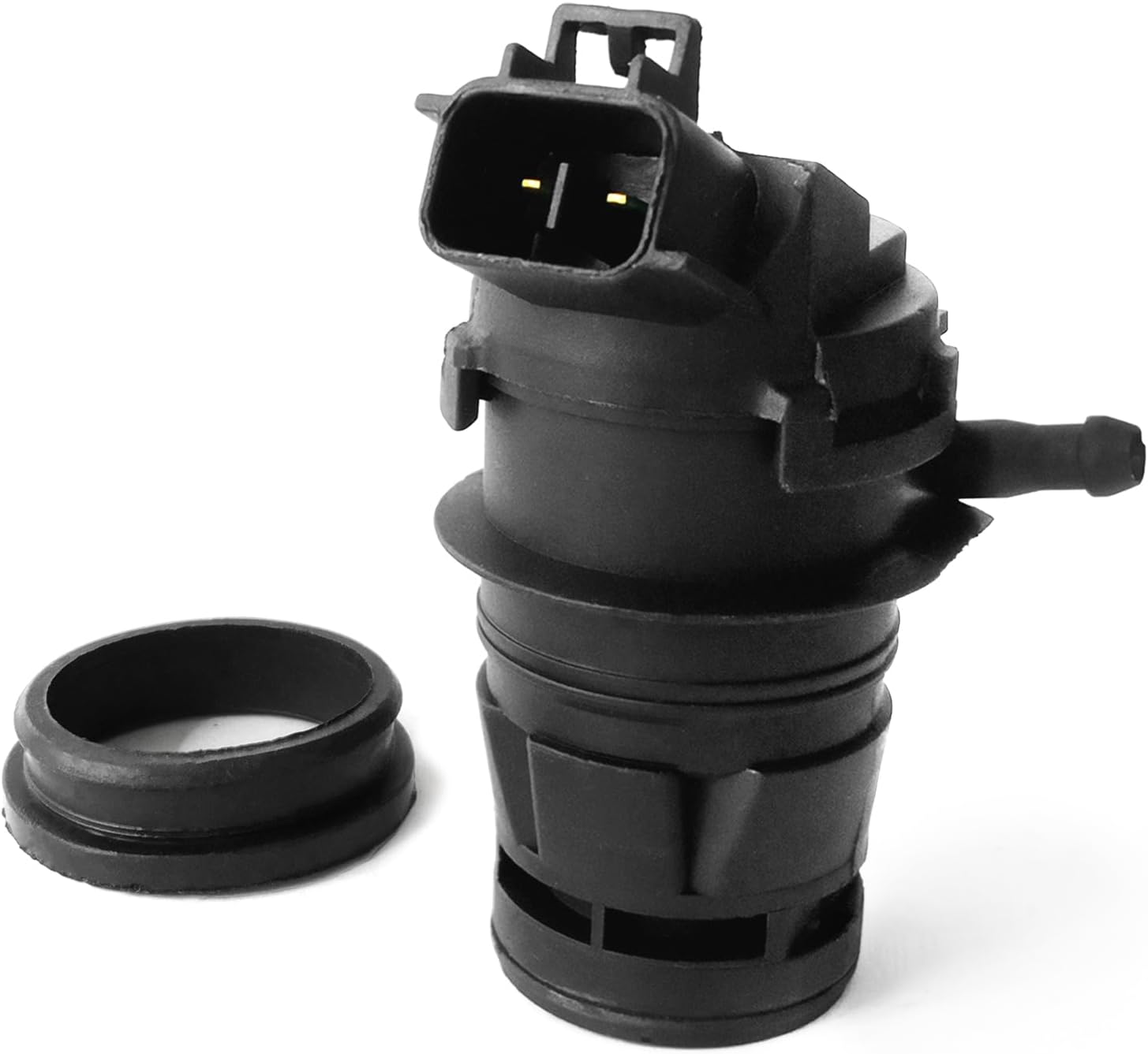 Windshield Washer Pump, Compatible with Toyota, Lexus, Scion, Mazda, Honda, Replaces OEM: 85330-60190, 85330-AE010, 85330-60180, Washer Fluid Pump with Grommet