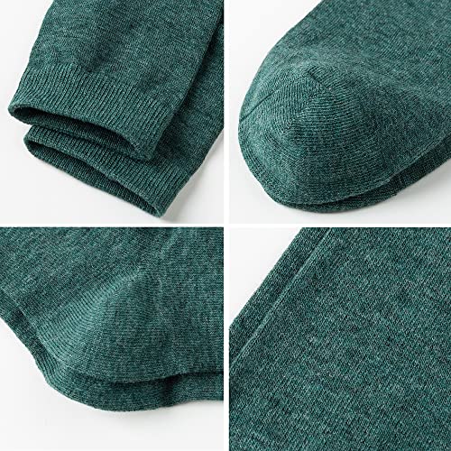 Image of MAGIARTE Womens Mini Crew Cotton Socks,6 Pairs