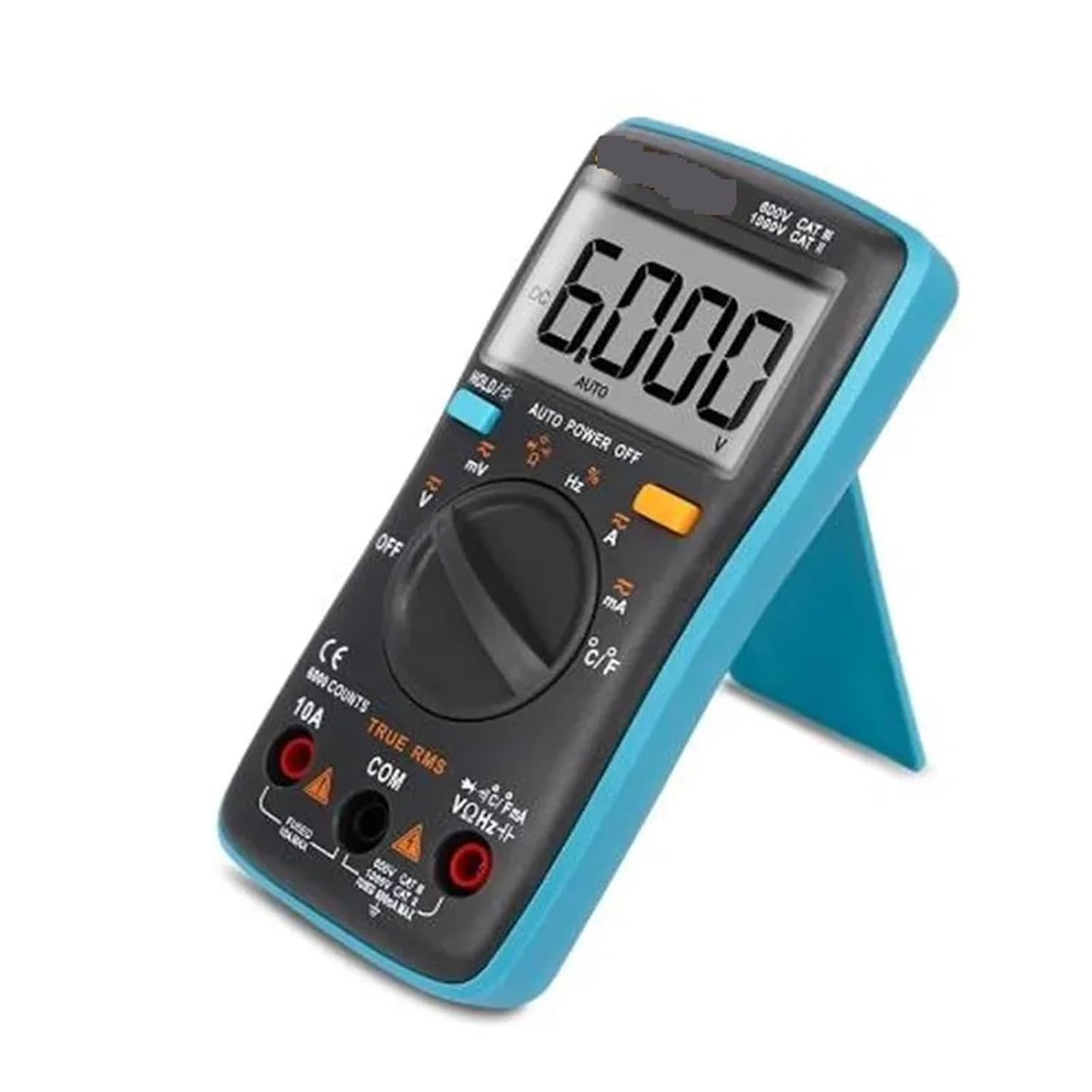 ZT102 Multimeter Digital 6000 Counts AC/DC Voltage Current Tester Voltmeter Ammeter Ohm Diode Resistance Frequency Meter