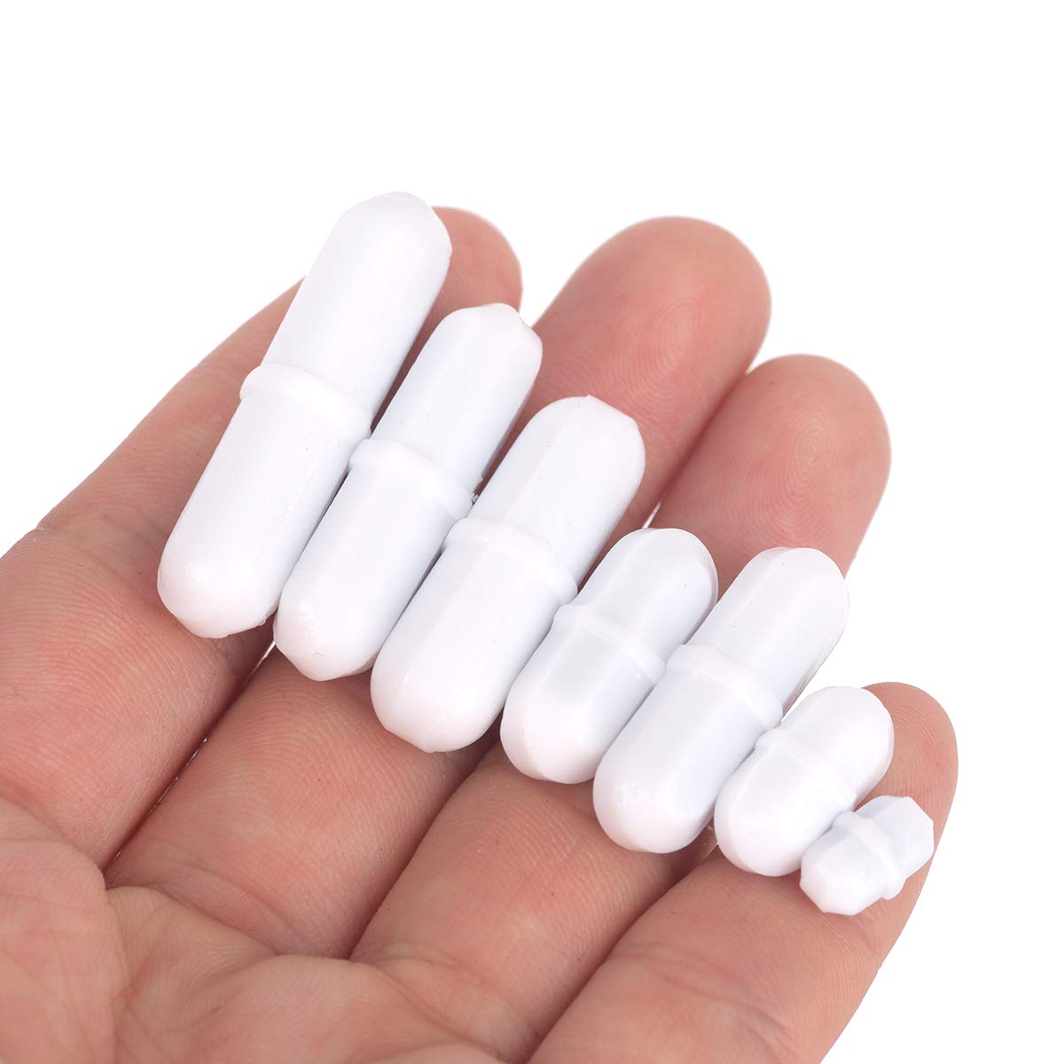 Onе-Dау Sаlе: Uр tо 50% оƒƒ Buytra 7 Pieces PTFE Magnetic Stirrer Mixer Stir Bar and 11.8 Magnetic Stir Bar Retriever, White