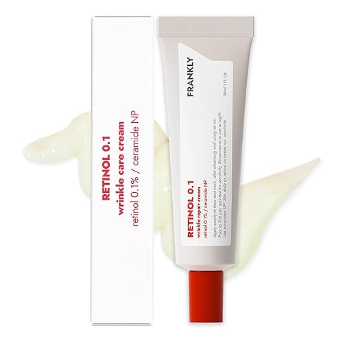 FRANKLY Retinol 0.1 Cream - Retinol para principiantes  Anti-envejecimiento, rejuvenecimiento, levantamiento y restauración de la piel  Piel