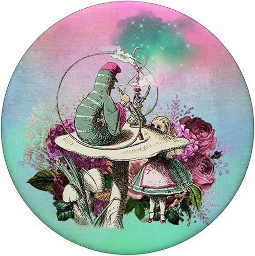 Miniatura 3 de Alice in Wonderland Caterpillar - Vapo para fumar, color rosa y verde