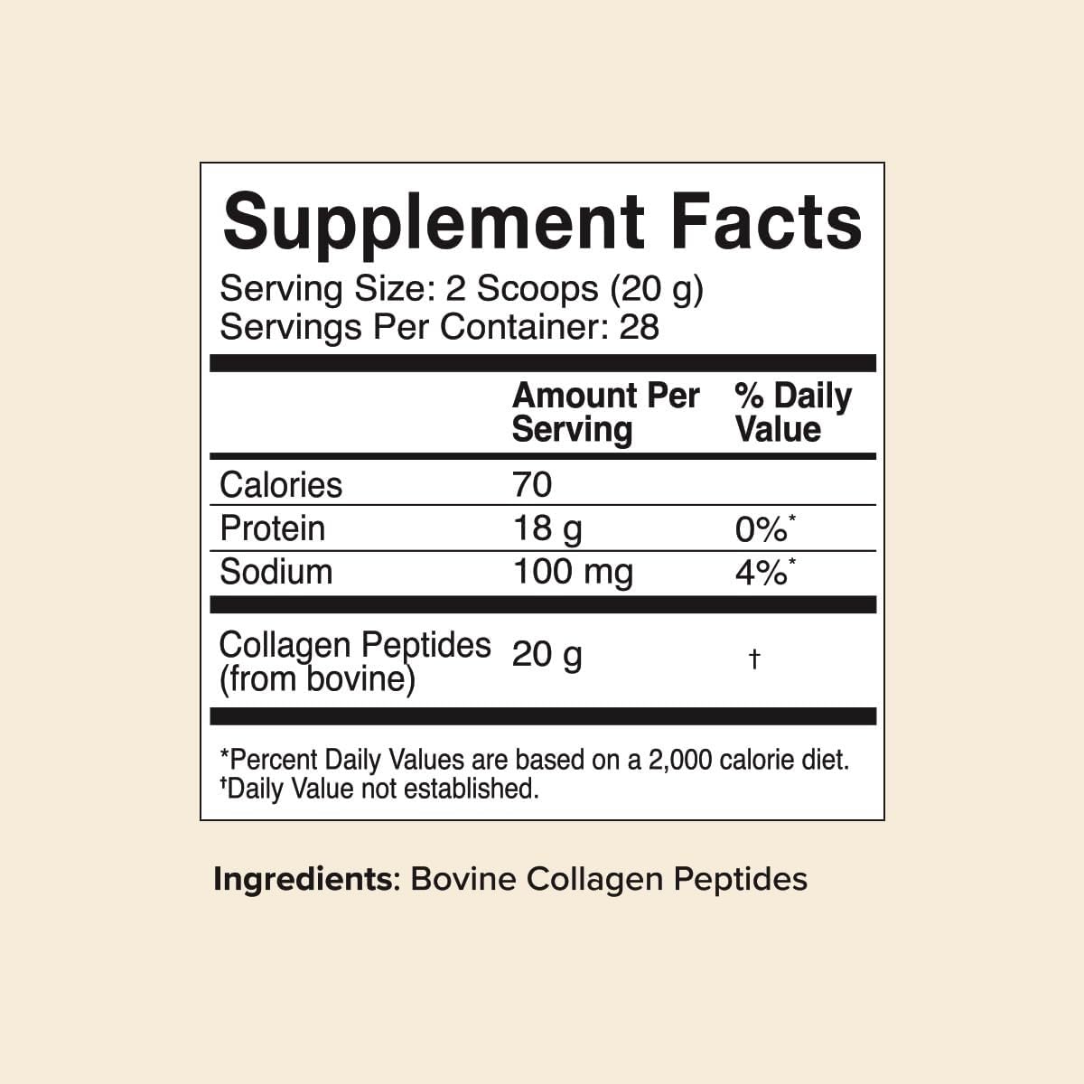 Great Lakes Wellness Peptidi di collagene in polvere per pelle, capelli, unghie, articolazioni e digestione - non aromatizzato - dissolvenza rapida idrolizzata, non OGM, cheto, kosher - 590 ml