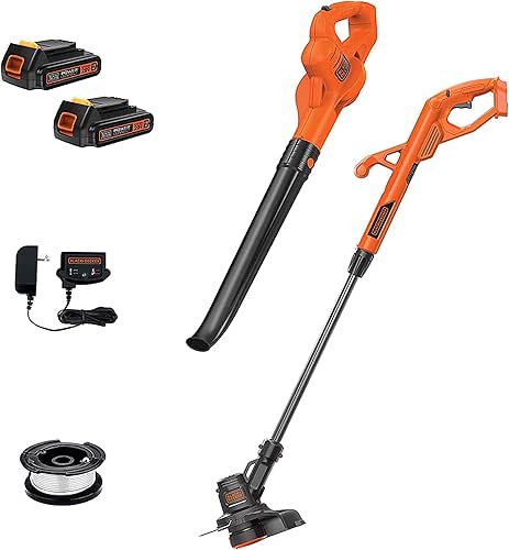 BLACK+DECKER 20V MAX Weed Eater, Edger and Sweeper Combo, Includes