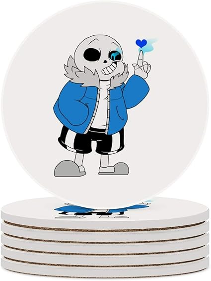 Amazon アニメ系 可愛い おも コースター 珪藻土 コーヒーコースター 滑り止め 断熱 吸水速乾 家庭用 丸型 カップマット おしゃれ 4枚セット コースター オンライン通販