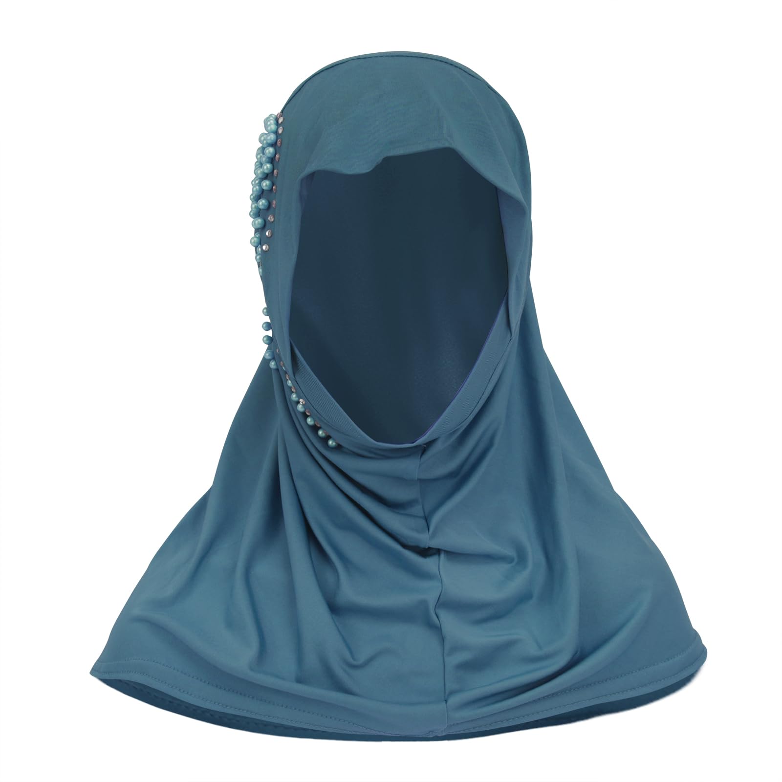 NICEYST Muslim Islamic Hijab Scarf for Women Girls Under Scarf Hat Long Hijabs Cap Instant Turbans Wrap Scarf