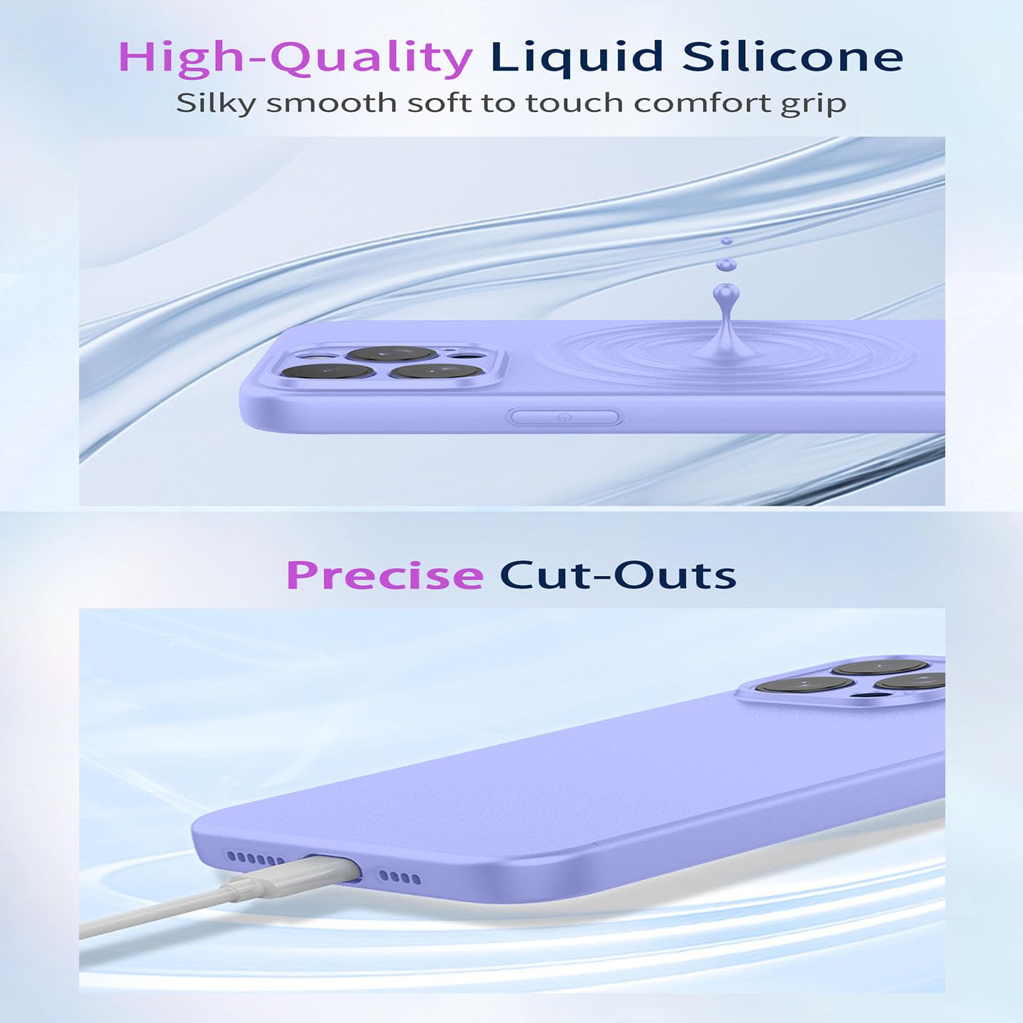 BORYA Coque Pour Xiaomi 13T 5G, Très Mince Souple Antichoc Soyeux