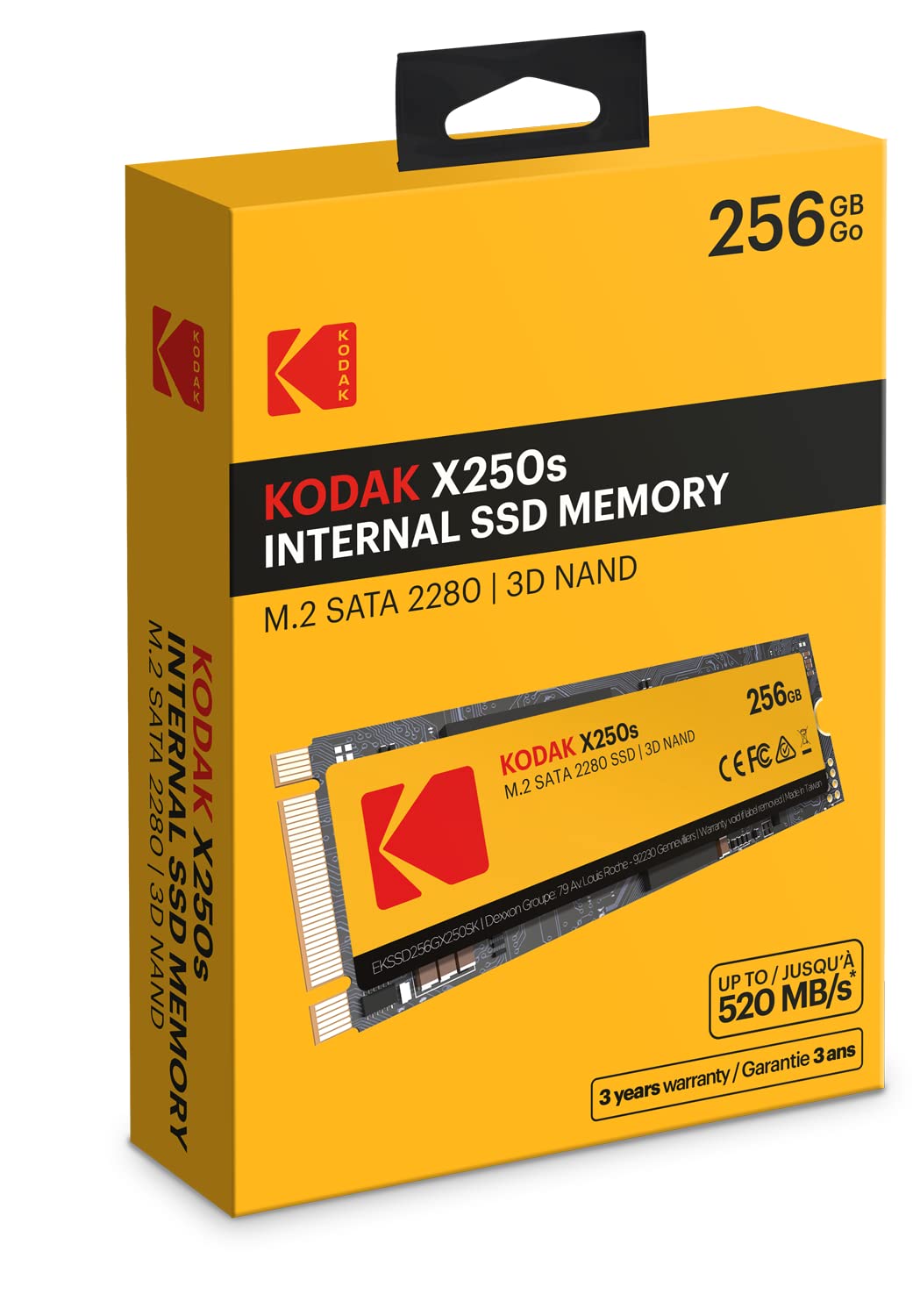 Amazon.com: KODAK SSD M2 SATA X250 Solid State Drive - 256GB