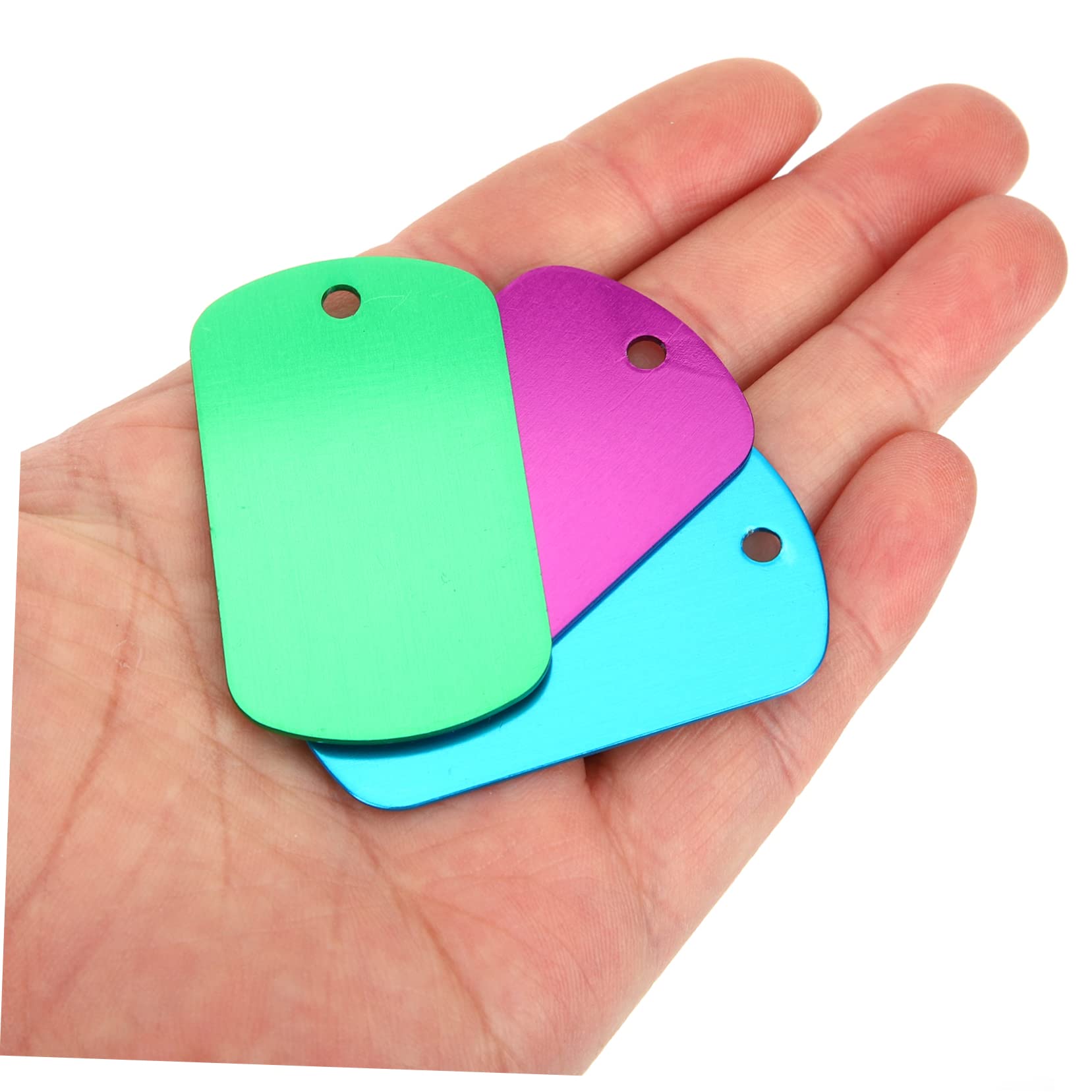 Happyyami 120pezzi Medagliette Per Animali Domestici Tag Identificativi Personalizzabili Per Cani Gatti e Piccoli Animali Per Fai Da Te