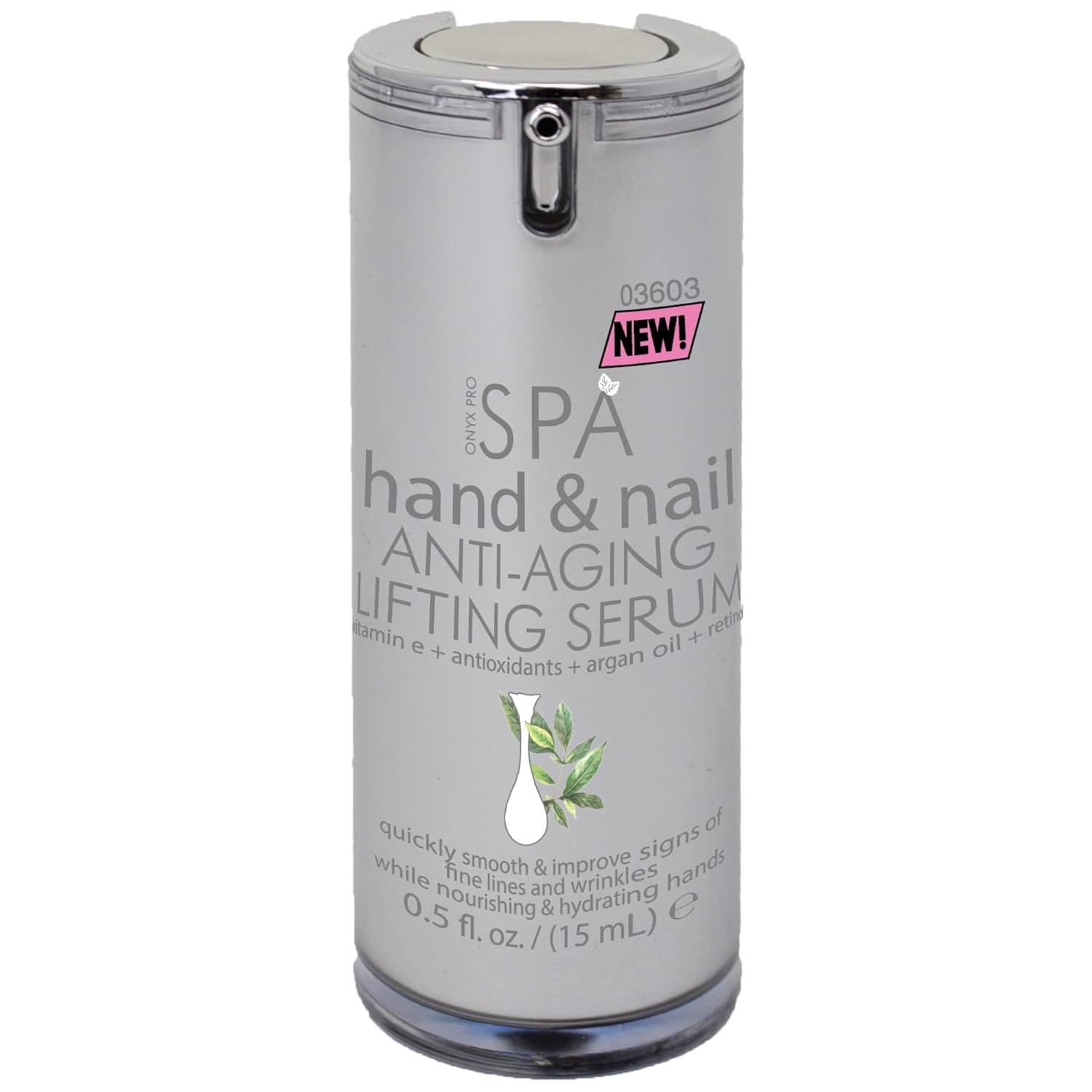 Retinol Anti-Aging Hand Cream for Hands and Nails with Vitamin E 0.5 Fl Oz, Argan Oil – Hand Moisturizer, Lotion for Dry Skin by Onyx Professional Retinol Anti-Aging Hand Cream for Hands and Nails with Vitamin E 0.5 Fl Oz, Argan Oil – Hand Moisturizer, Lotion for Dry Skin by Onyx Professional