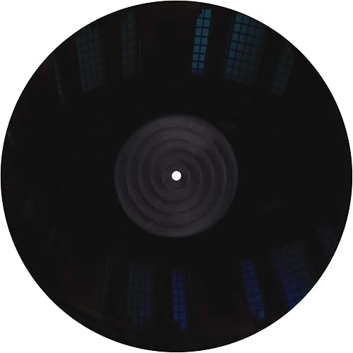 Miniatura 50 de PRO SPIN Green Glow - Tapete acrílico para tocadiscos vintage de vinilo de 12 pulgadas, cubierta antiestática, reduce el ruido y los sonidos