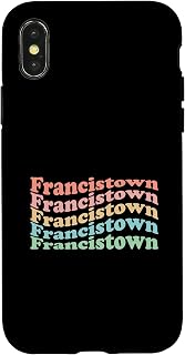 iPhone X/XS Vintage 70's Botswana Hippie City - Retro Francistown Case
