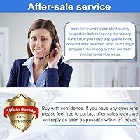 Vista 6 de GOLDENRIVER Lámpara de proyector ET-LAE12 de alta calidad con bombilla Phoenix original con carcasa compatible con proyectores PANASONIC PT-EX12KE