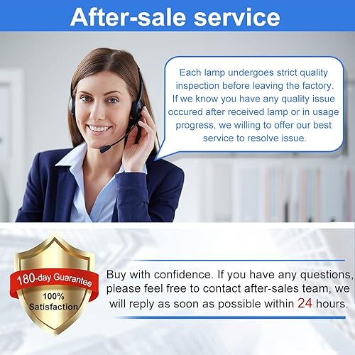Miniatura 6 de GOLDENRIVER Lámpara de proyector ET-LAE12 de alta calidad con bombilla Phoenix original con carcasa compatible con proyectores PANASONIC PT-EX12KE