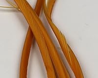 Vista 12 de Hareline Fly Tying Stripped Goose Biots – Natural Goose Biots for Fly Tying Nymph Bodies, Tails & Wings