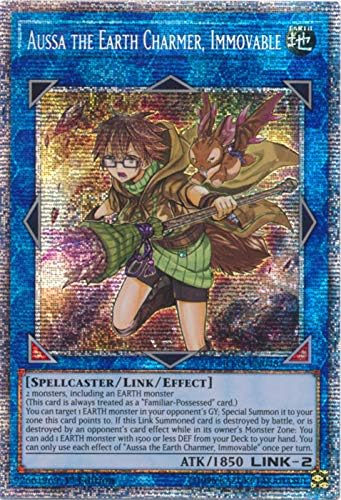 Aussa the Earth Charmer, Immovable - IGAS-EN048 - Starlight Rare - 1st Edition