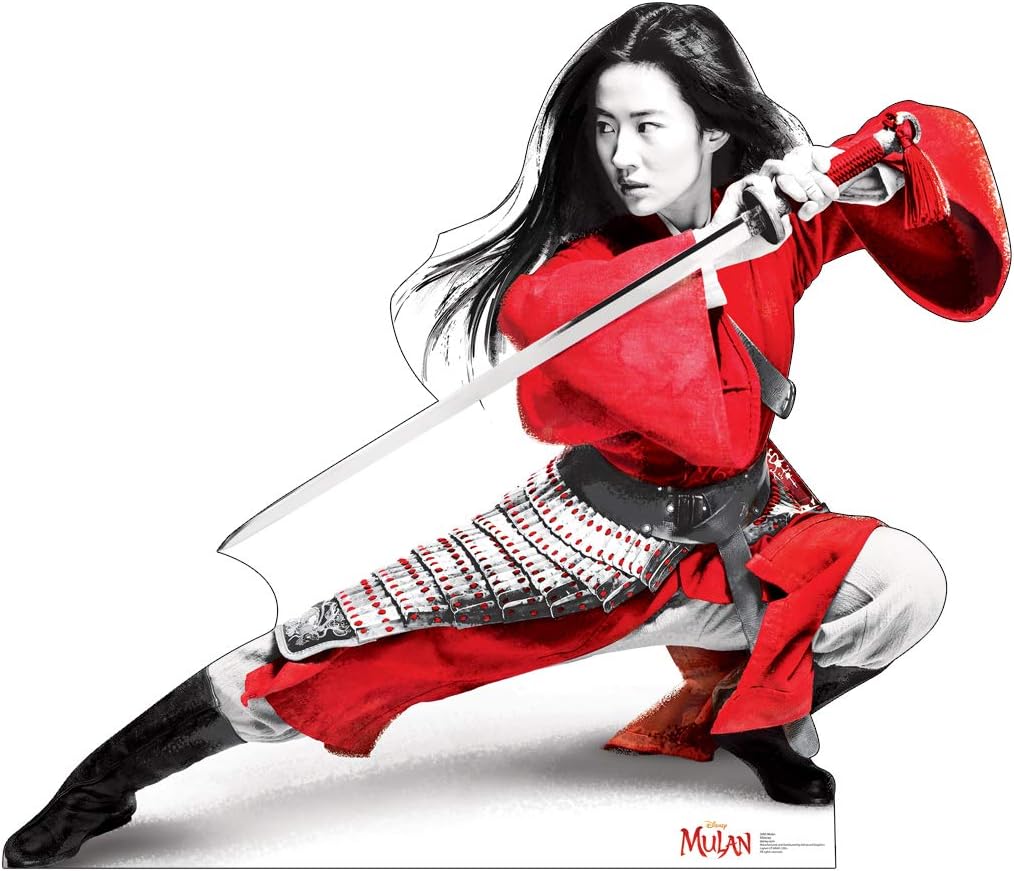 Cardboard People Mulan as Soldier Life Size Cardboard Cutout Standup - Disney's Mulan (2020 Film)
