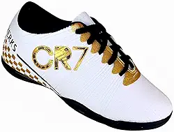 Chuteira Infantil Futsal Futebol Menino Leve Macio CR