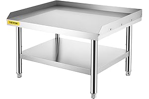 VEVOR Slot Machine Stand: Stainless Steel Gaming Table Perfection