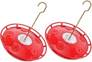 Cabilock 2 Pçs Alimentador De Beija-Flor Alimentadores De Pássaros Para Bandejas De Comida Externas Alimentadores De Pássaros De Janela Prato De Pássaro Pendurado Prato De Beija-Flor