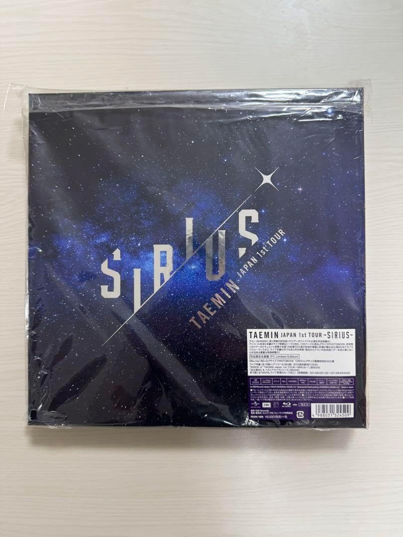 TAEMIN Japan 1st TOUR~SIRIUS~完全限定生産盤 【公式通販】