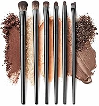 6Pcs Professional Makeup Brush Set - Soft Bristle Brushes for Powder, Foundation, Blush, Contour & Eyeshadow, Face Eye Beauty Tools
