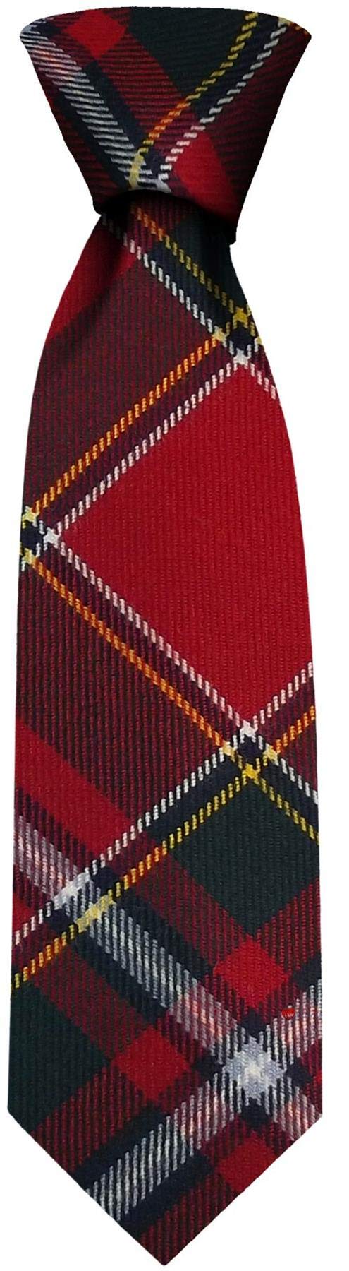 I LUV LTD Gents Neck Tie Drummond Of Perth Modern Tartan Lightweight Scottish Clan Tie