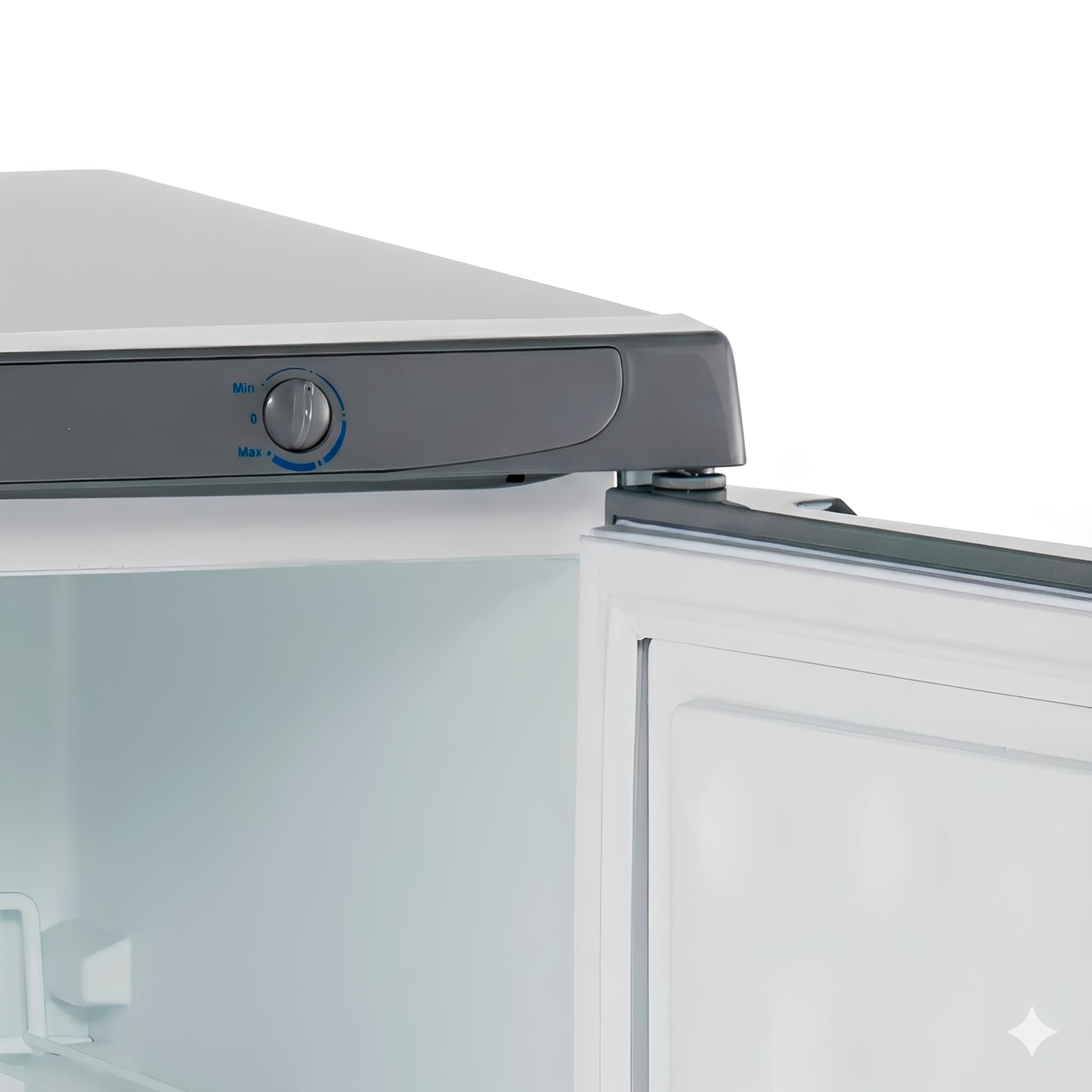MBH - Nevera mini profesional INOX de 142 litros con 3 estantes bajo encimera para hostelería. Armario frigorífico industrial pequeño bajo mostrador de acero inoxidable para bar y restaurante.