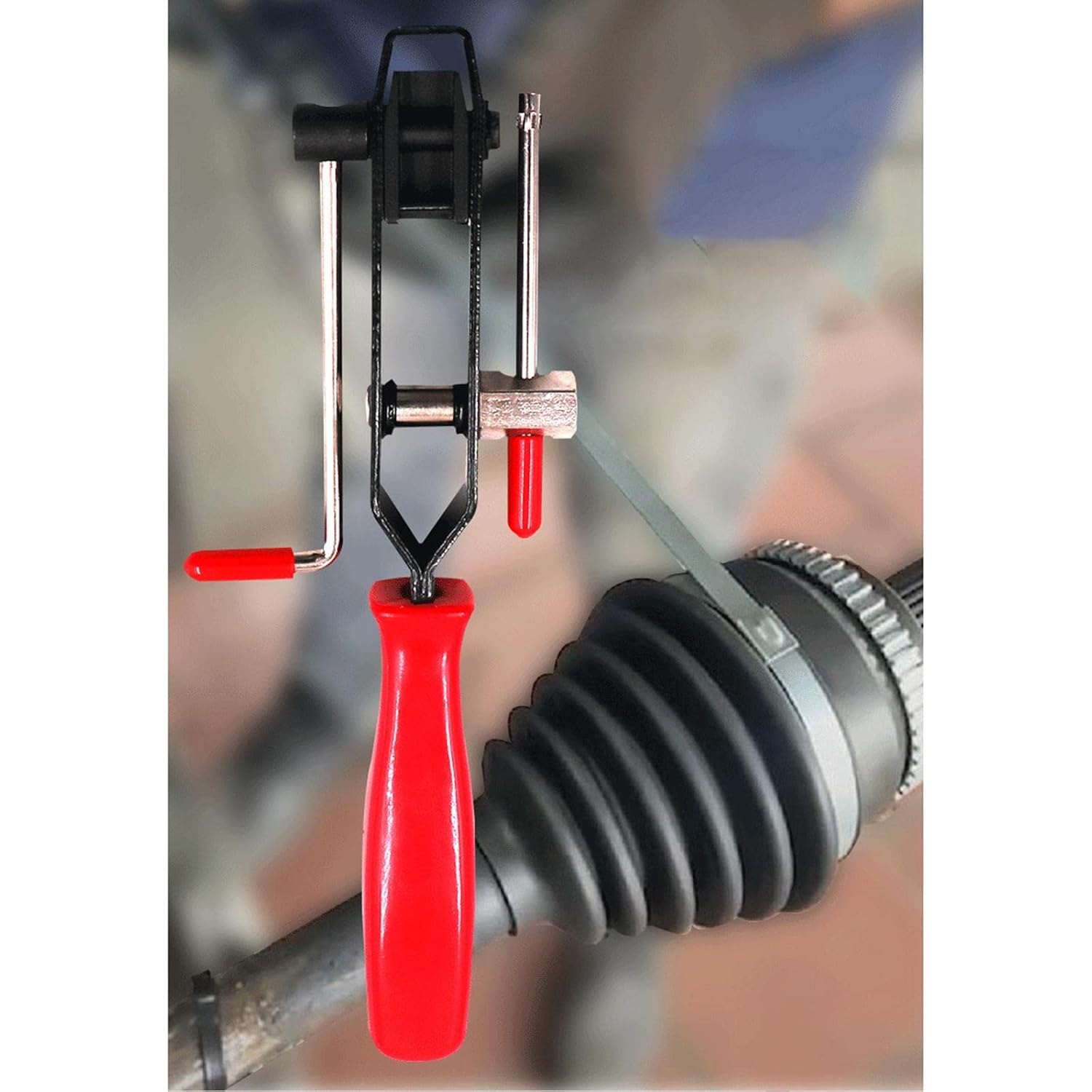 LOSA Car CV Joint Banding Tool with Cutter Anti Skid for Fuel Hose