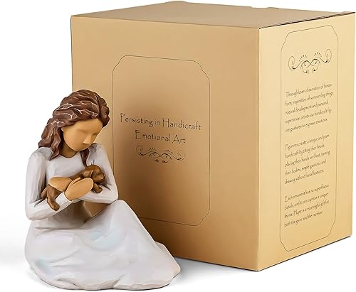 Miniatura 9 de Pets Dog Statues Gifts Collectible Figurines Sculpted Hand-Painted Figures for Home Decorations Living Room Bedroom Office Loss of Dog Gifts