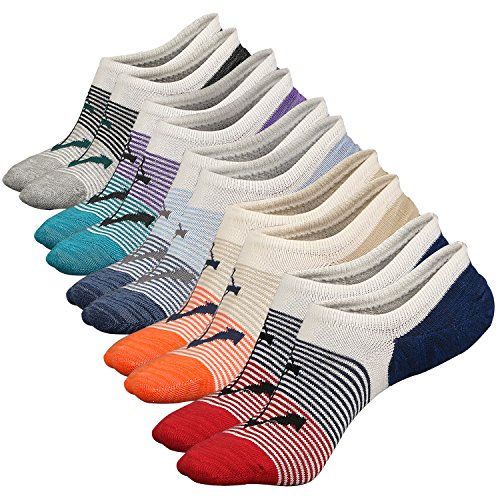 Calcetines Cortos Sneaker de Deporte Transpirable Calcetines Invisibles Hombre Algodón Antideslizante Calcetínes del Tobillo ) Cover