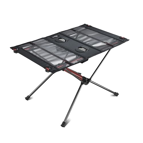 Tentock Table de Camping Pliante Ultra-légère en Aluminium pour l'extérieur