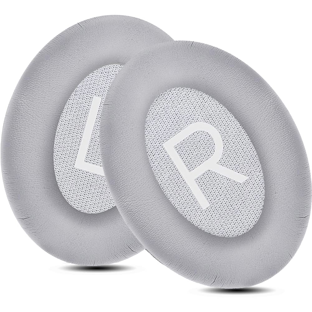 QOQOON Premium Replacement Earpads for Bose 700 Upgraded Headphone Replacements Ear Pads Cushion for Bose NC700 Headphones Cushion for Noise Cancelling Headphones NC700 Luxurious Memory Foam (Silver)