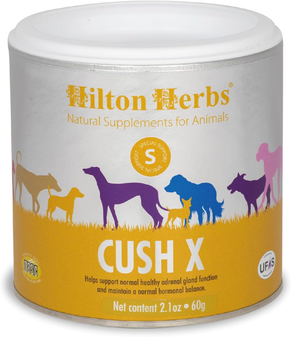 Hilton Herbs Cush X Natural Dog Supplement. 100 Natural Ingredients