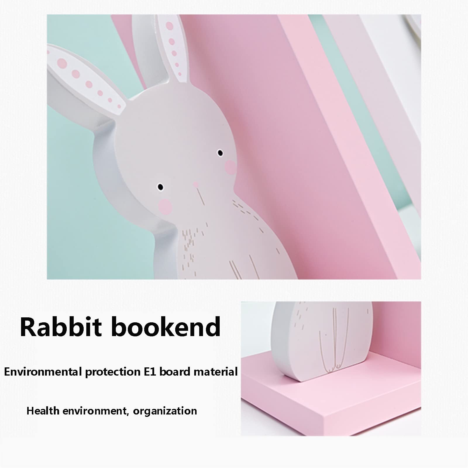 Fermalibri Per Mensole Studente Bookshelf Simpatico Libri Carino Supporto Bookshelf Desktop Shelf Book Ends Titolare verticale Porta creativo Scrivania da scrivania for studenti Fermalibri Decorativi