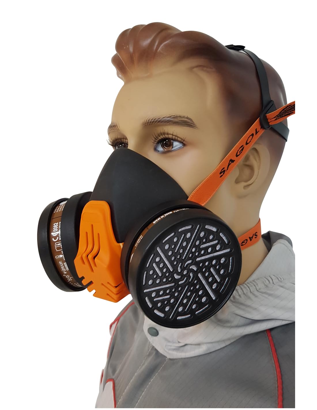 CARETA MP300 CON 2 FILTROS PINTURA