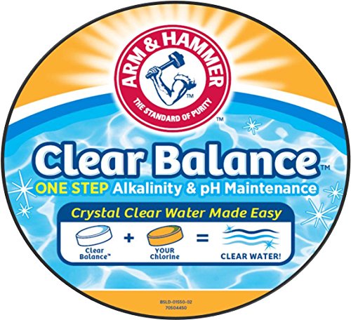 Clorox Pool&Spa Xtrablue 3-Inch Long Lasting Chlorinating Tablets, 5-Pound Chlorine And Arm & Hammer Clear Balance Swimming Pool Maintenance Tablets, 16 Count #TOP5