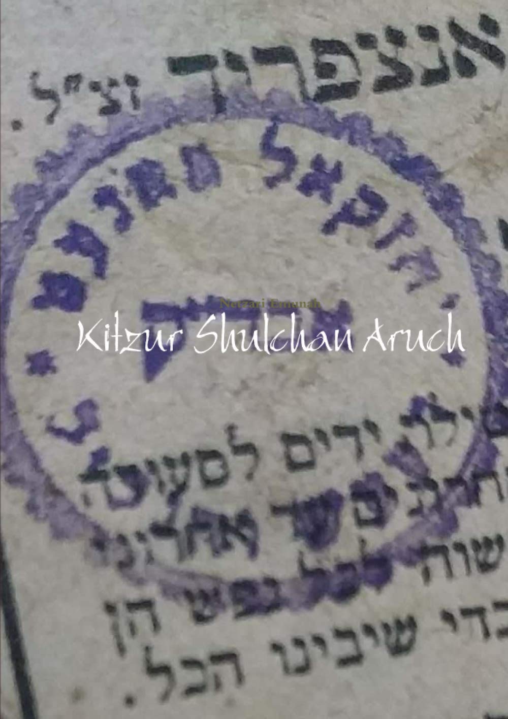 Kitzur Shulchan Aruch