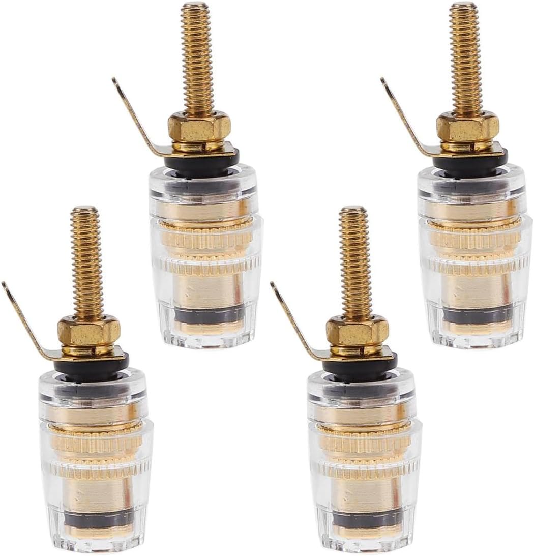 Conectores Banana Oehlbach Juego De 4 Bananenstecker
