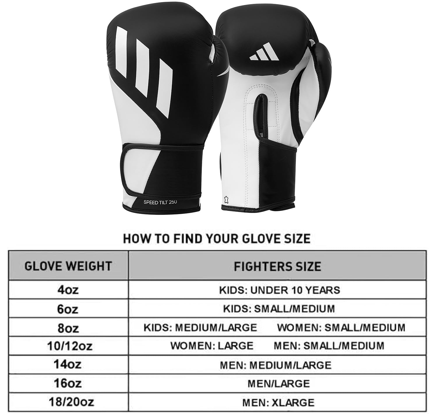 Adidas Boxhandschuhe Speed Tilt 250- mit innovativer TILT-Technologie
