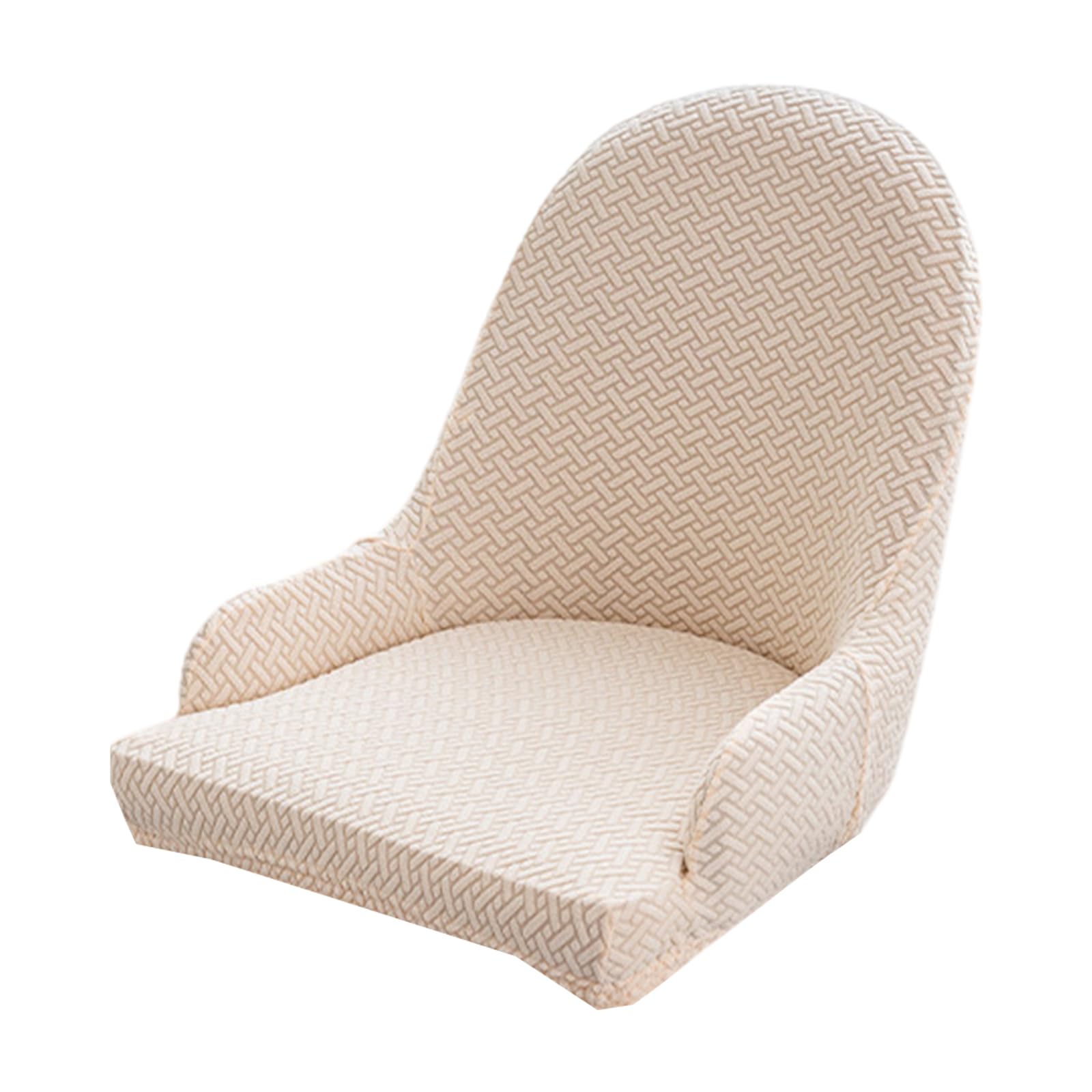 NEWFT Dining Armchair Cover Fit Antislip Fabric Easy Setup Wingback Protector Modern Decor Elastic Chair Slipcover Wingback Chair Cover Protective Slipcover Universals Fit Elastic Furniture