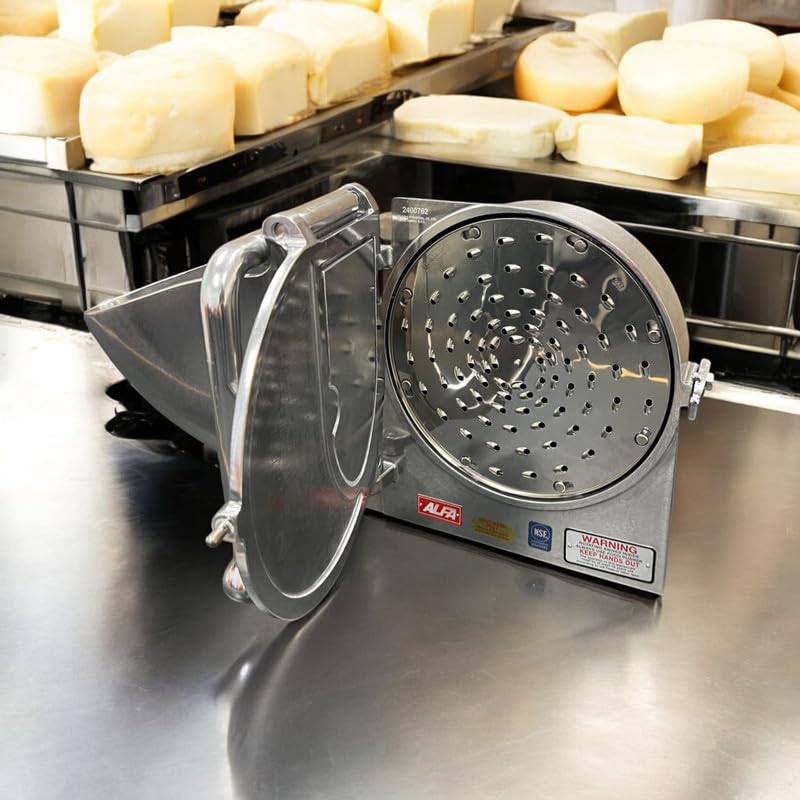 ALFA GS12 Combo Shredder and Slicer Package Set for #12 Commercial Mixers | Grater Power Attachment, Knife Assembly, Blade, and Two Disks