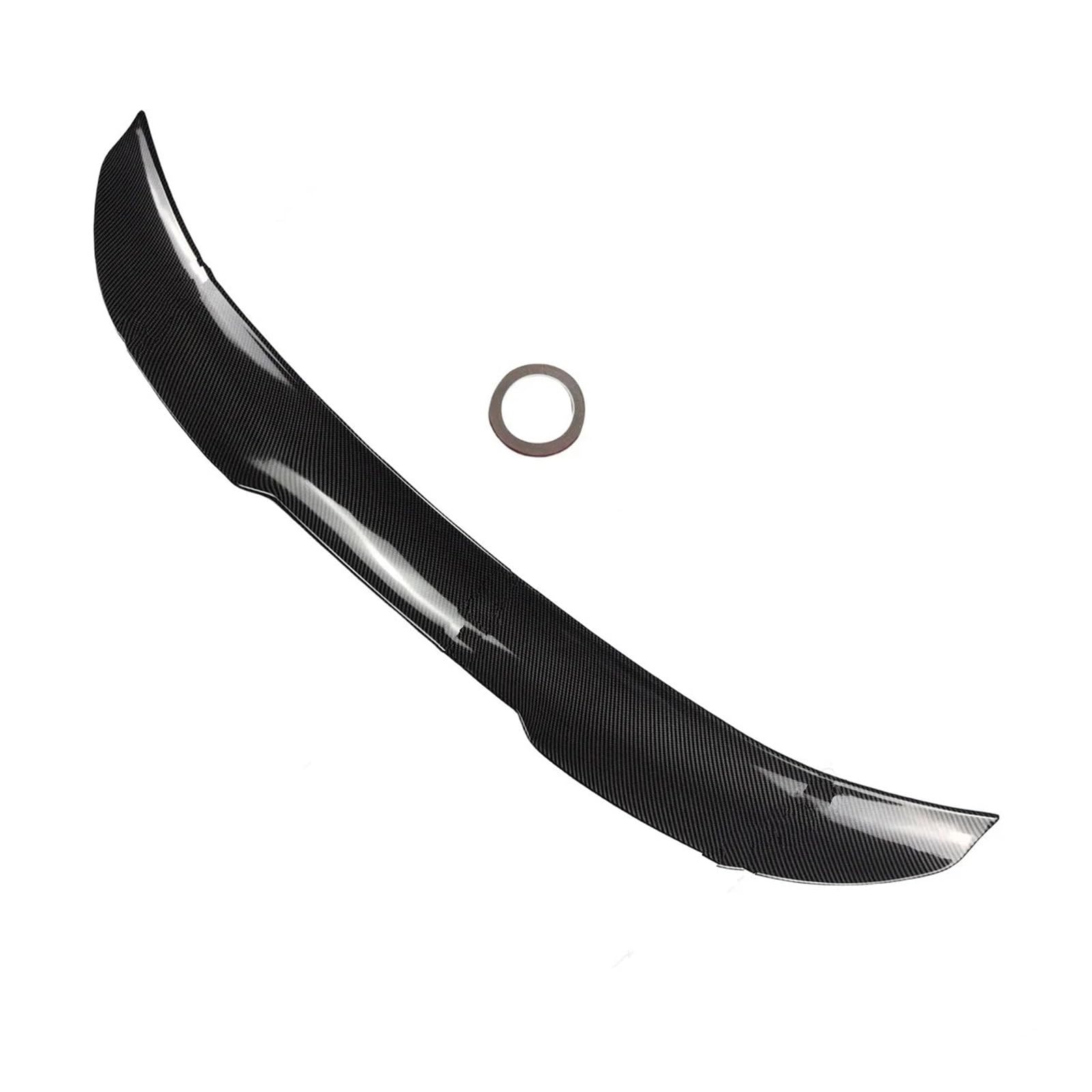 Becquet Arrière PSM pour BMW E92 Coupé 2006-2013 Aileron Coffre Noir Brillant Look Carbone