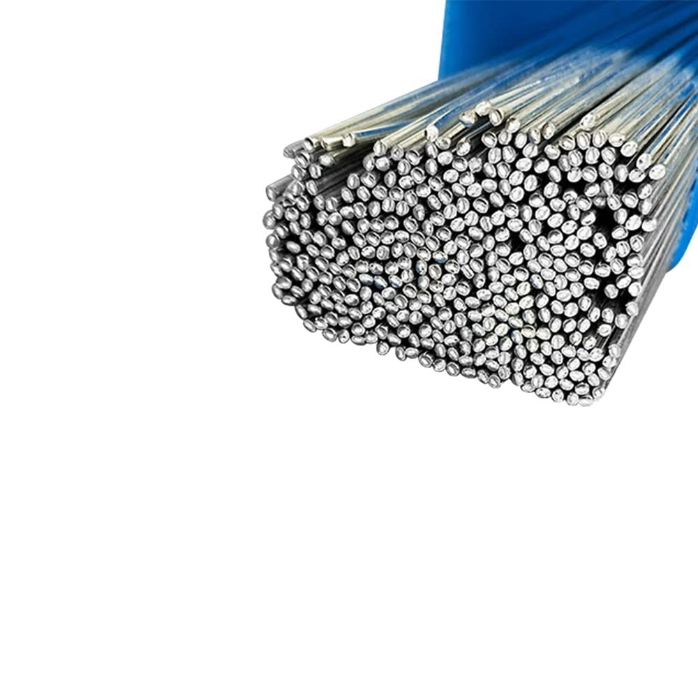JINFEUGE 10/20/40Pcs Low Temperature Easy Melt Aluminum Silver Welding Rod,Solder No Need Solder Powder Weld Bar/40 Pcs/1.6Mm-33Cm