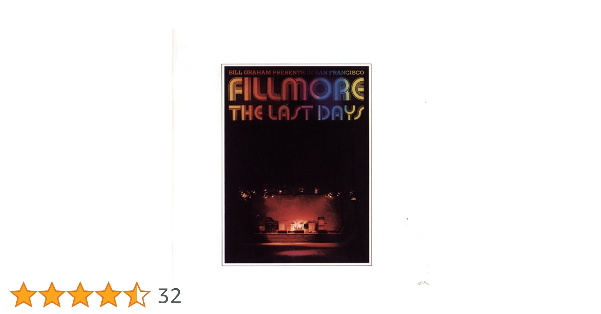 【稀少】FILLMORE フィルモア最後の日 3枚組 LP カナダ盤 1972 稀少】FILLMORE フィルモア最後の日 3枚組 LP カナダ盤 1972