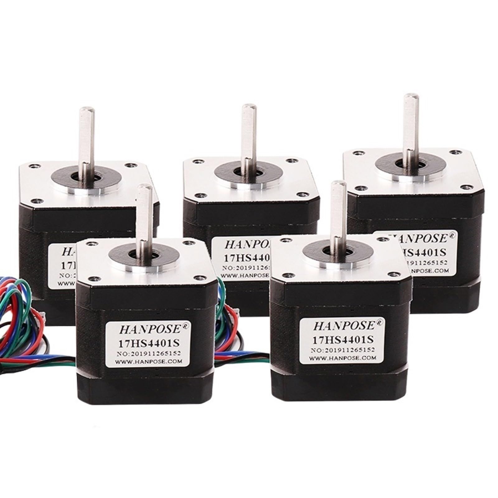 Moteur hybride biphasé 17HS4401S haute performance pour mécanique de précision 42 pas