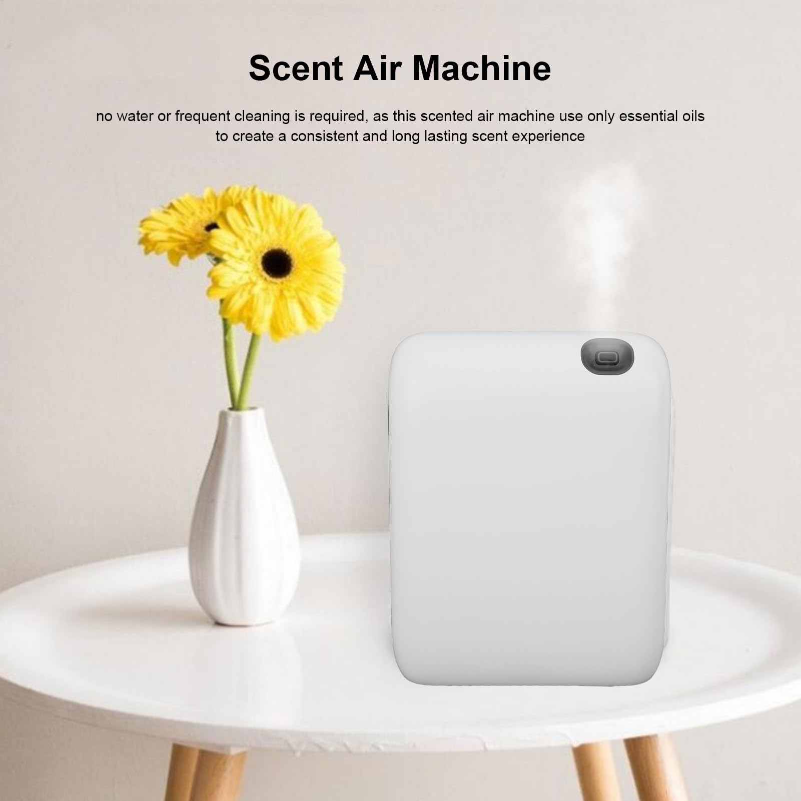 Diffusore Intelligente di Oli Essenziali, Macchina per profumare 200 ml con Bluetooth e Controllo App, diffusore per aromaterapia da 1500 Piedi Quadrati per Grandi stanze, uffici, Sale Yoga
