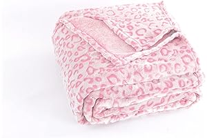 Pink Leopard Print Throw Blanket: Ultimate Comfort and Style